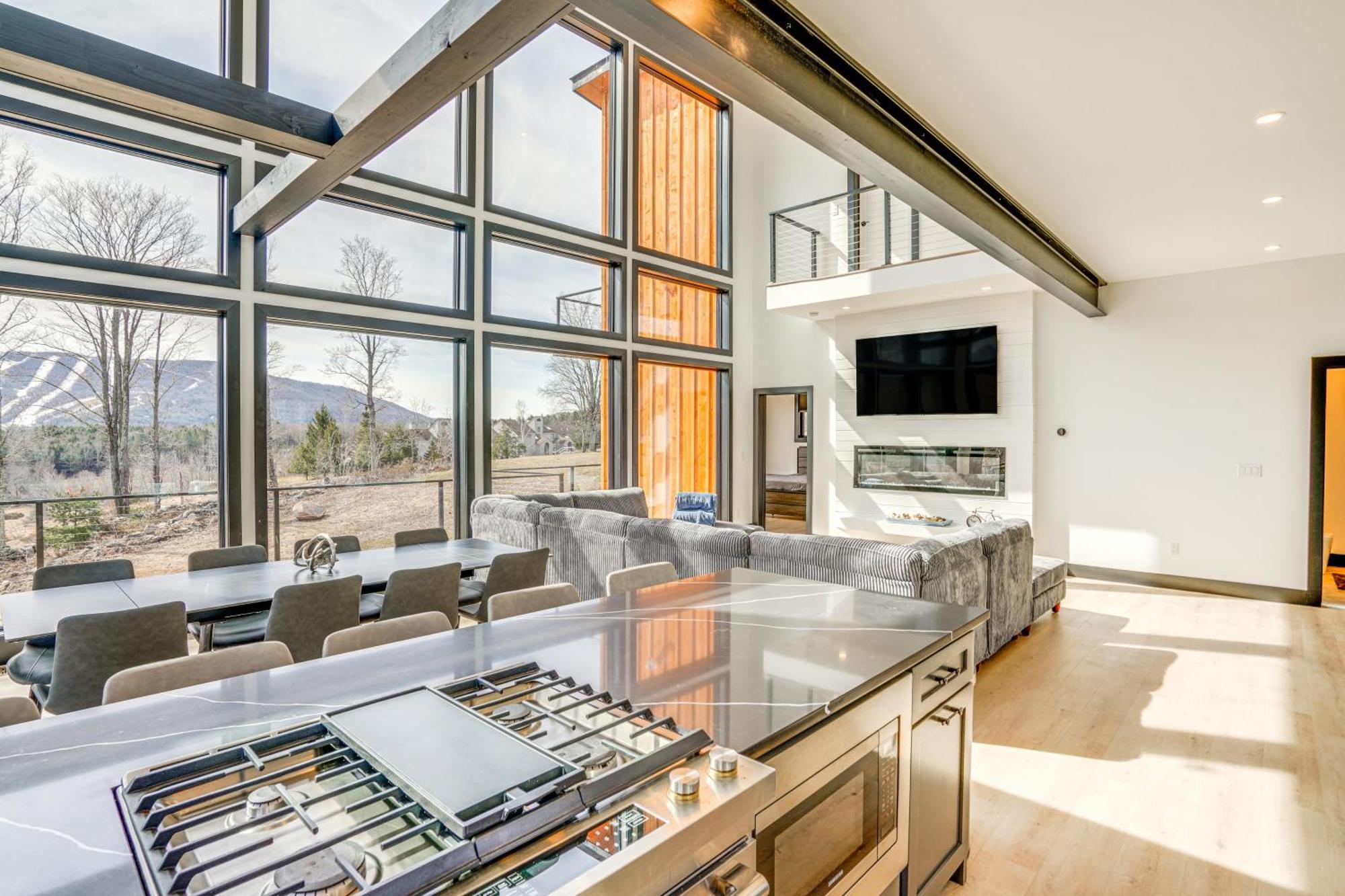Custom Windham Mtn Villa With Pool, Theater And Views! Bagian luar foto