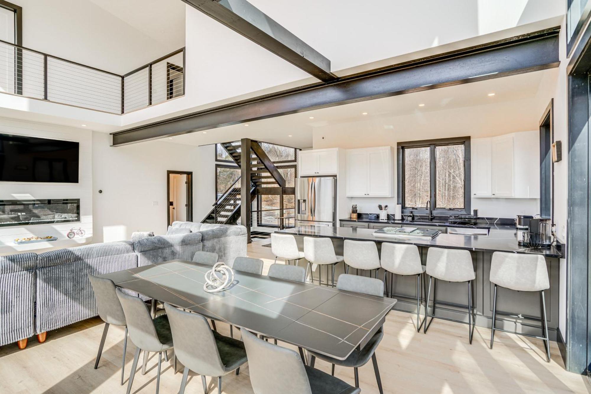 Custom Windham Mtn Villa With Pool, Theater And Views! Bagian luar foto