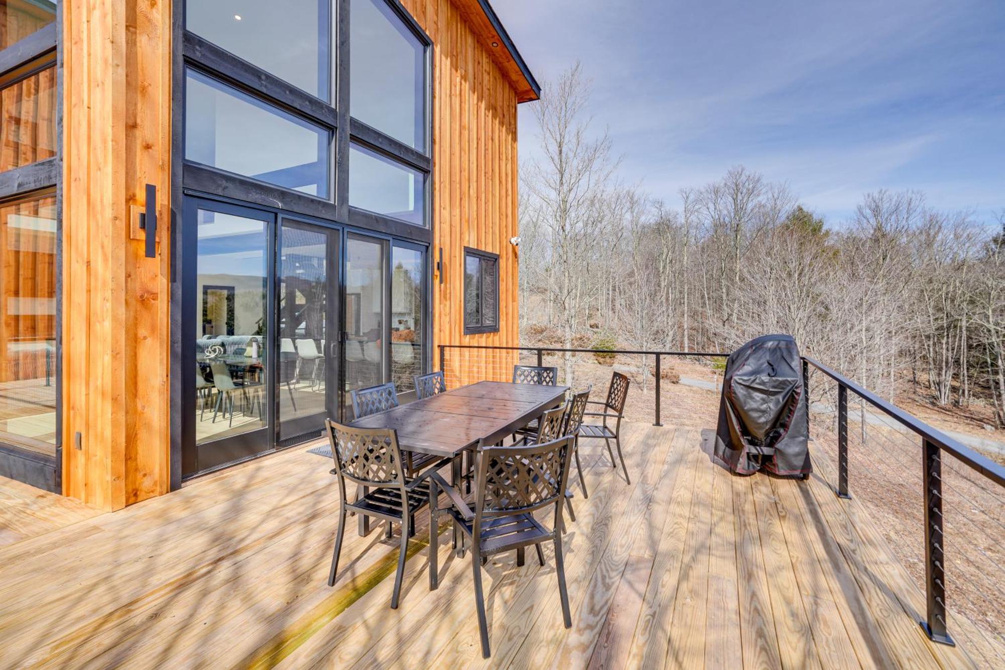 Custom Windham Mtn Villa With Pool, Theater And Views! Bagian luar foto