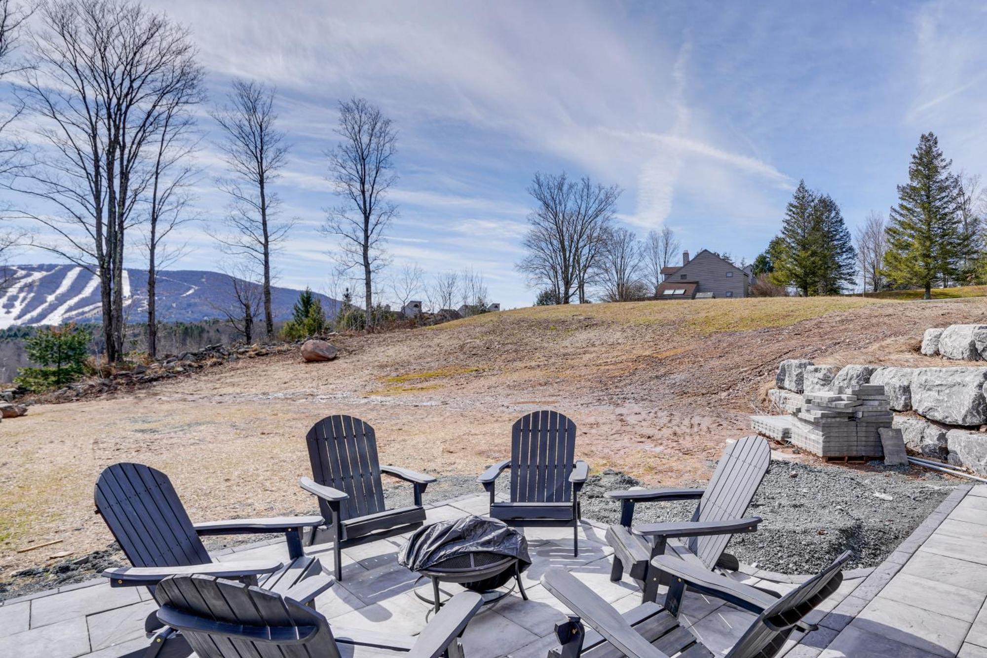 Custom Windham Mtn Villa With Pool, Theater And Views! Bagian luar foto