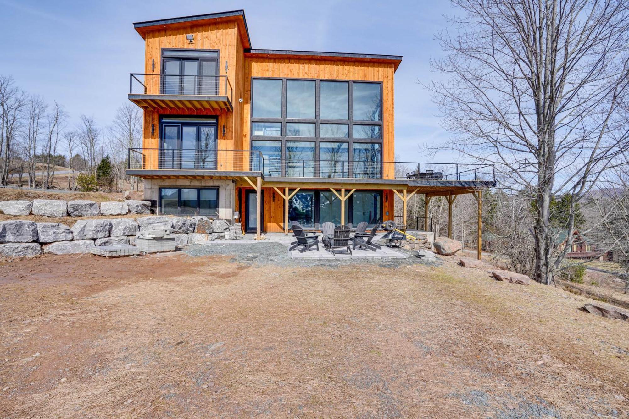 Custom Windham Mtn Villa With Pool, Theater And Views! Bagian luar foto